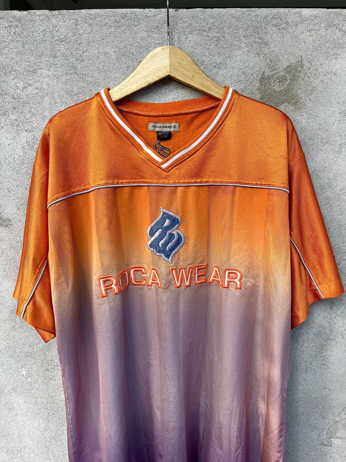 Rocawear × Vintage 00’S HIPHOP JERSEY ROCA WEAR JAY Z Size US XL / EU 56 / 4 - 17 Thumbnail
