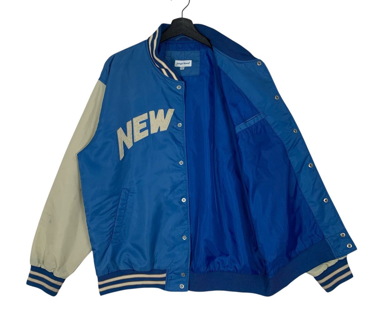 Japanese Brand Jungle Storm JapaneseBrand StreetWear Varsity Light Jacket Size US L / EU 52-54 / 3 - 7 Thumbnail