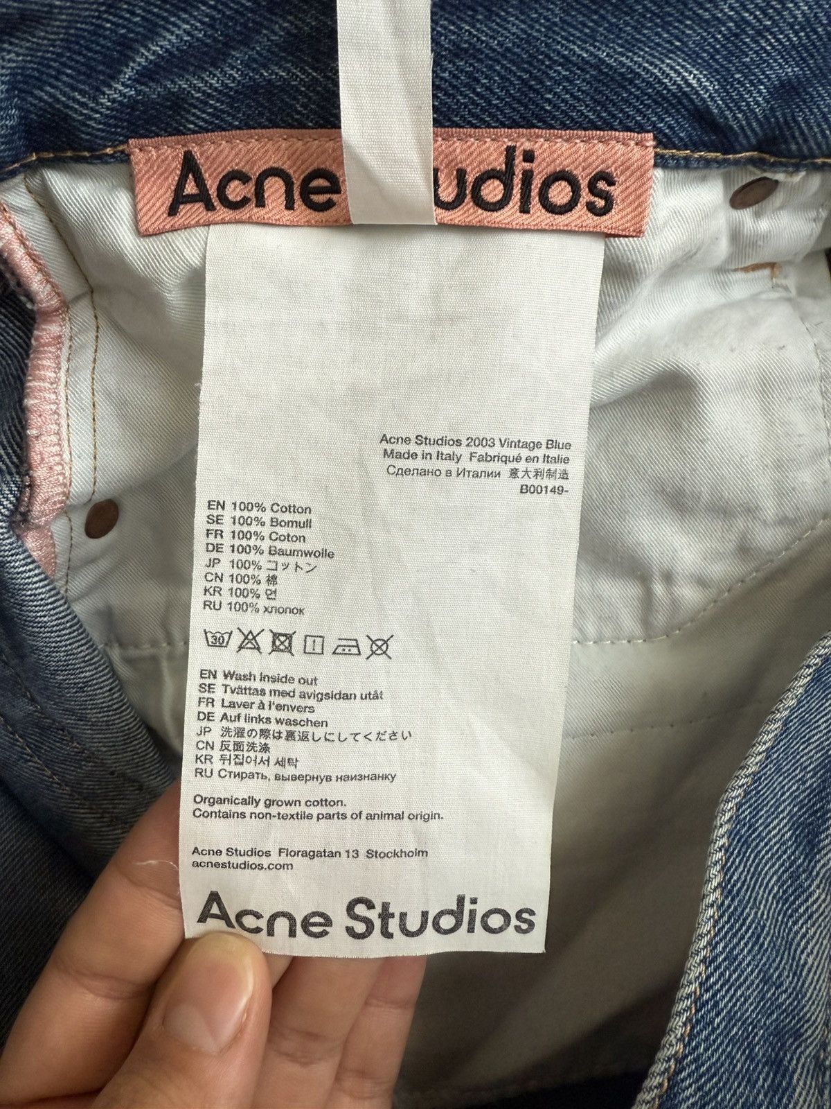 Acne Studios Acne Studios Denim Size US 31 - 7 Thumbnail