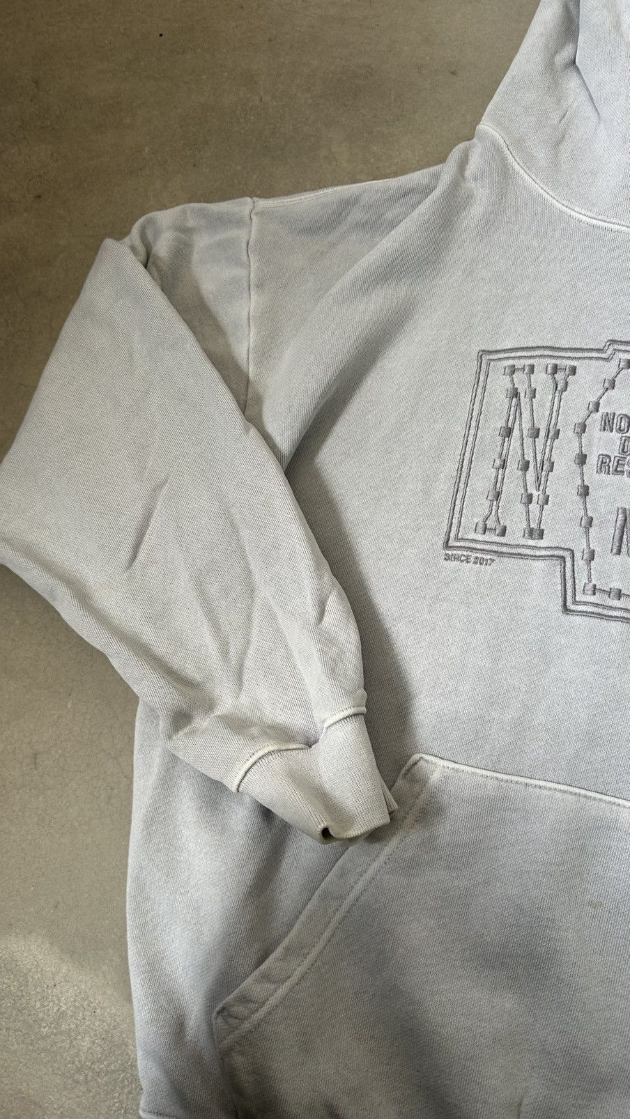 Japanese Brand NOMANUAL. EMBROIDERY HOODIE Size US XXL / EU 58 / 5 - 4 Thumbnail