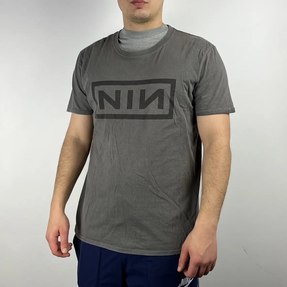 Band Tees Nine inch Nails Tshirt rock band tee size Large Size US L / EU 52-54 / 3 - 1 Thumbnail