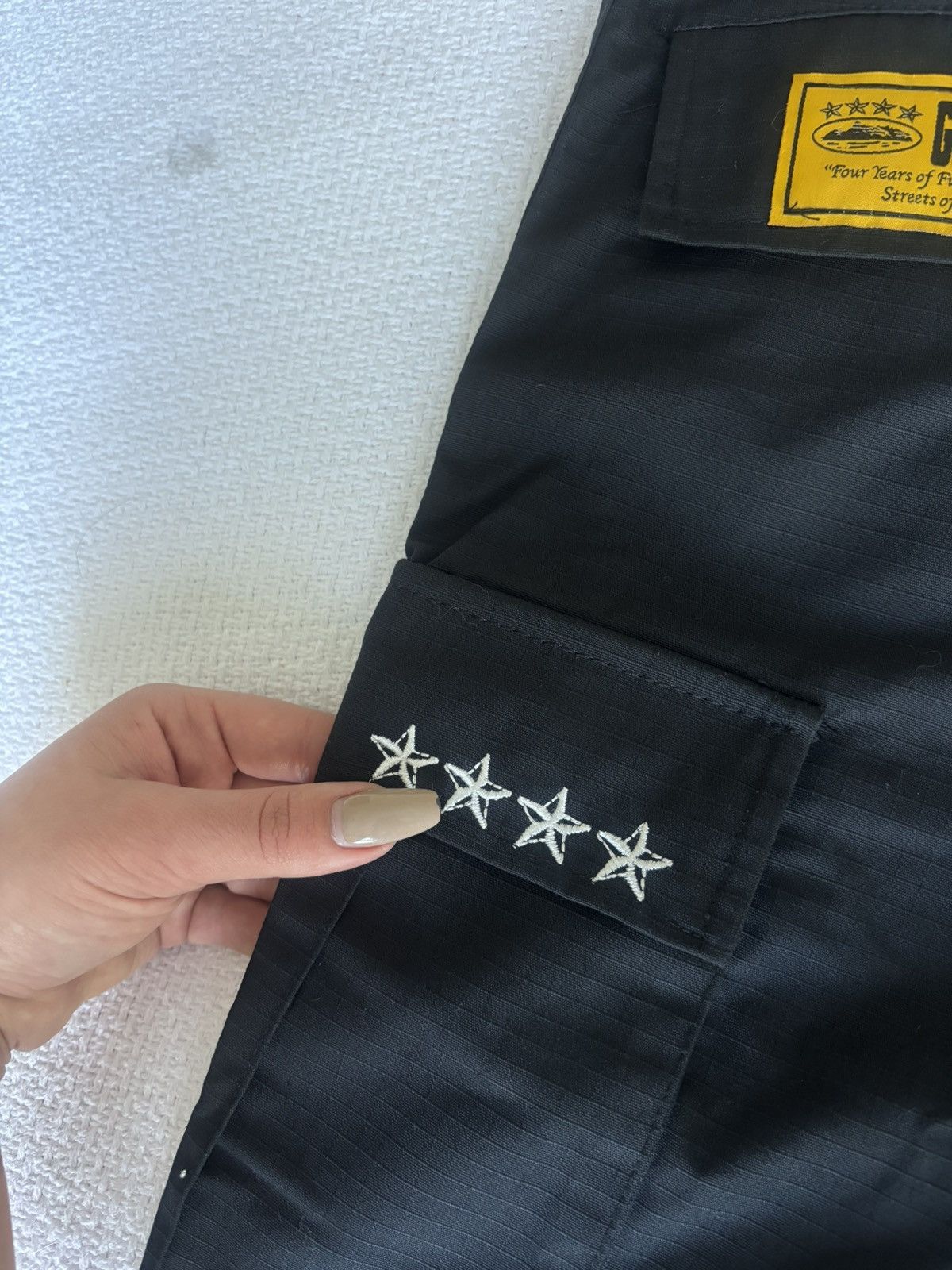 Other Corteiz guerillaz cargos 4star edition Size US 30 / EU 46 - 6 Thumbnail