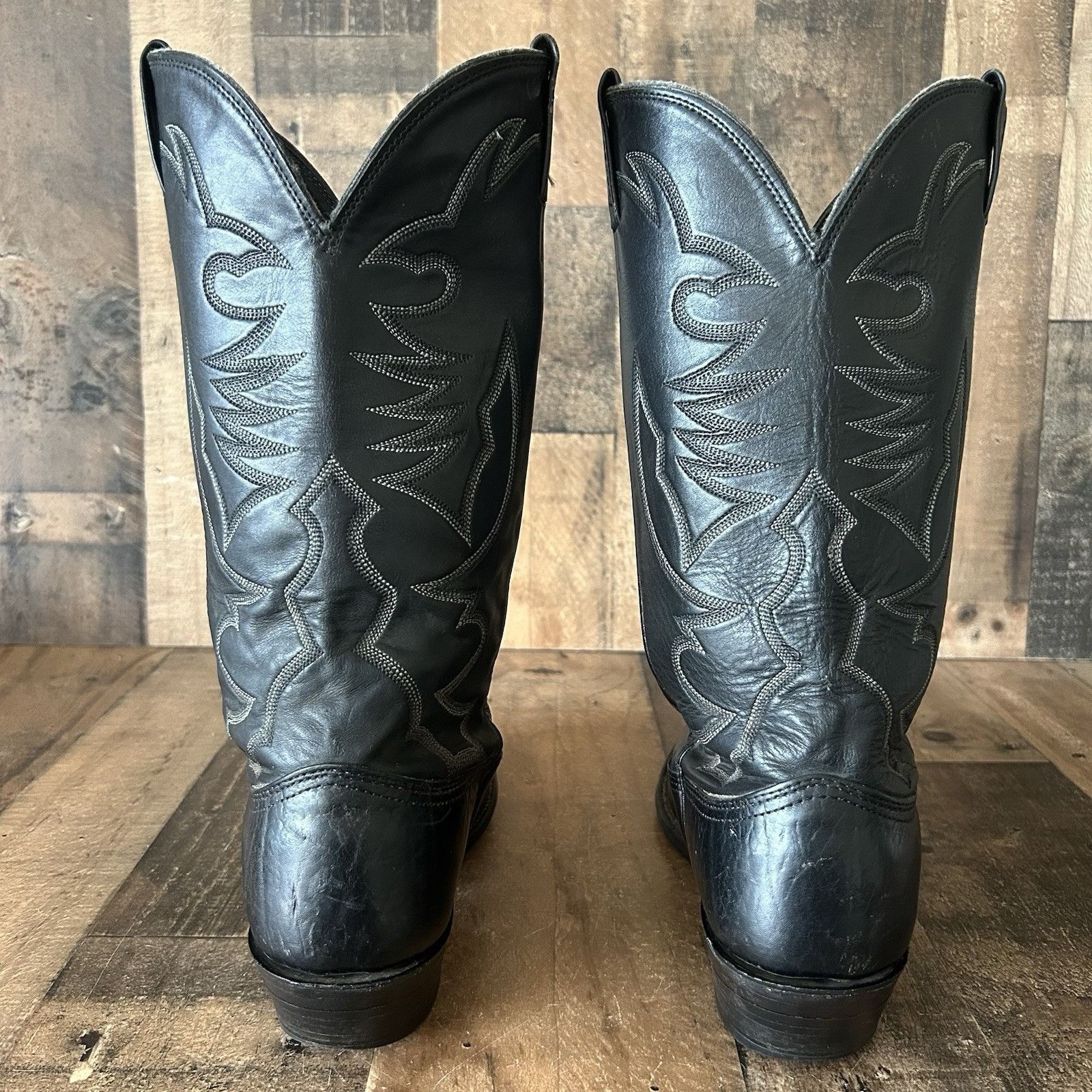 Larry Mahan Larry Mahan Vintage Bullhide Cowboy Boots Mens 11 B Size US 11 / EU 44 - 8 Thumbnail