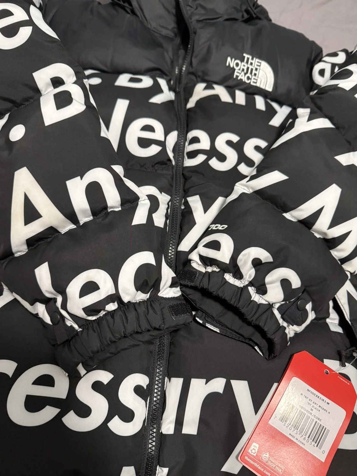 Supreme × The North Face Supreme tnf north face black bamn by any means nuptse jacket Size US M / EU 48-50 / 2 - 3 Thumbnail
