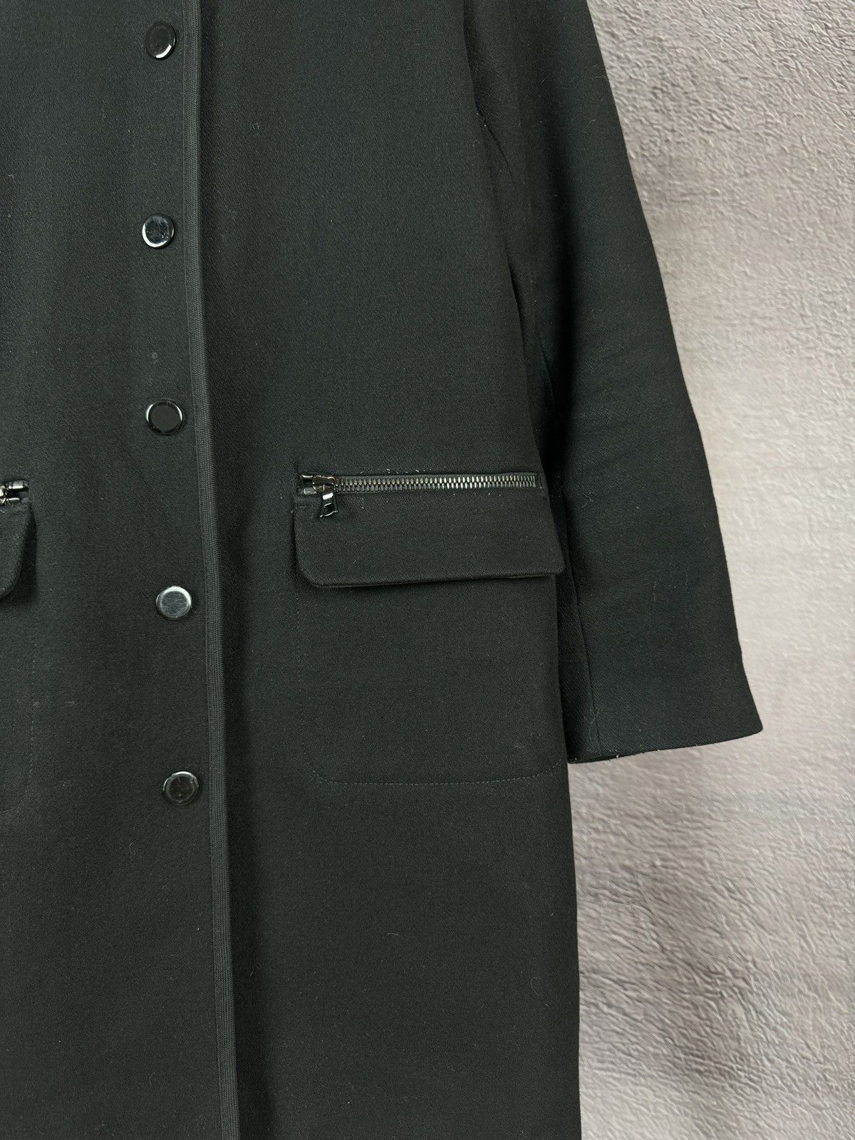 Sandro Sandro Mid-length Coat Wool Cashmere Size 36 / S Size XS / US 0-2 / IT 36-38 - 6 Thumbnail