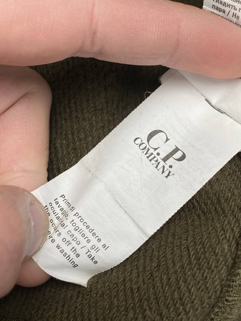 C.P. Company CP Company Diagonal Raised Fleece Lens Pocket Sweatpants Size US 36 / EU 52 - 12 Thumbnail