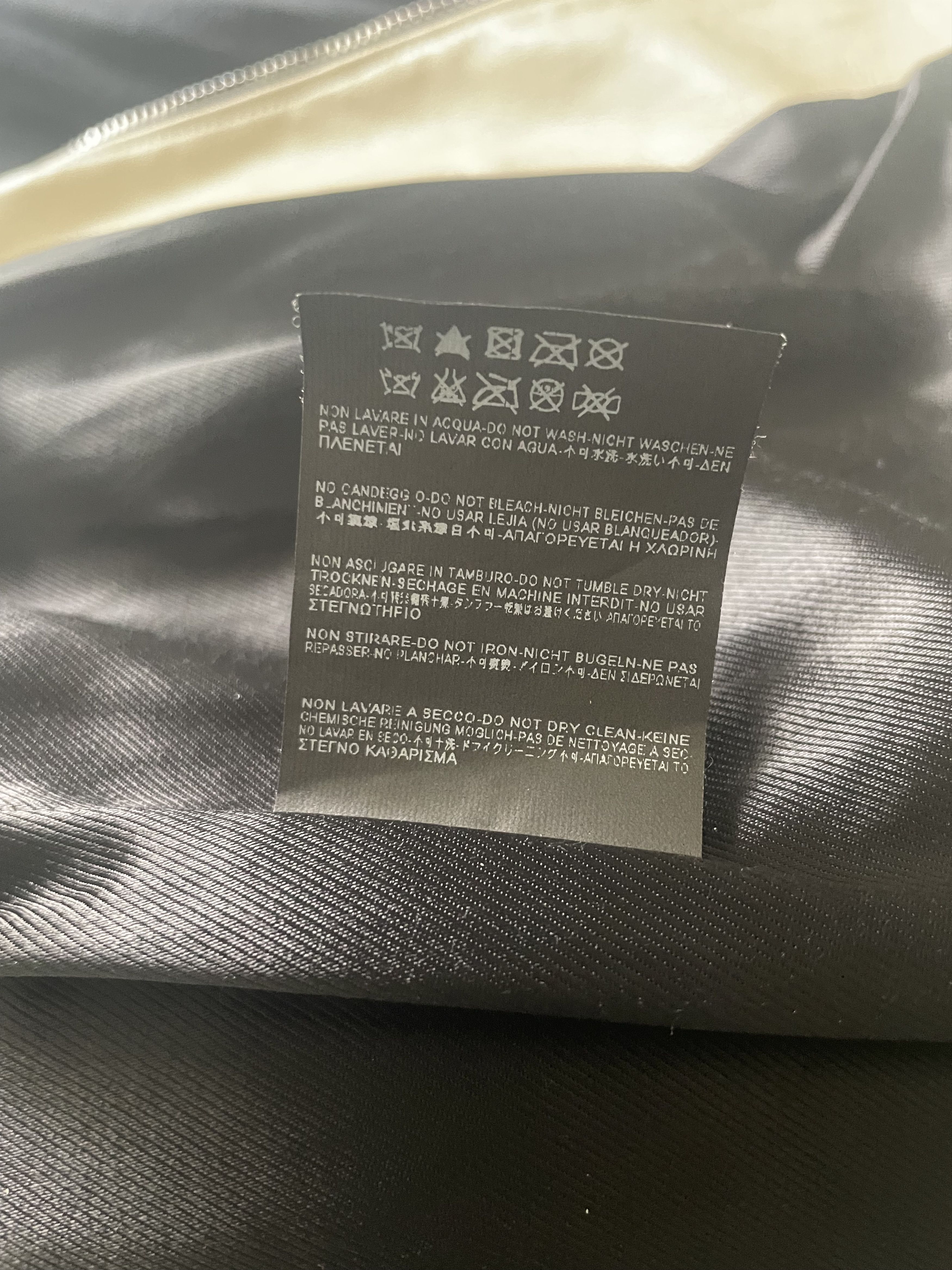 Yves Saint Laurent 2013 YSLxHedi Slimane FW L17 Two-Tone Cropped Leather Jacket Size M / US 6-8 / IT 42-44 - 6 Thumbnail