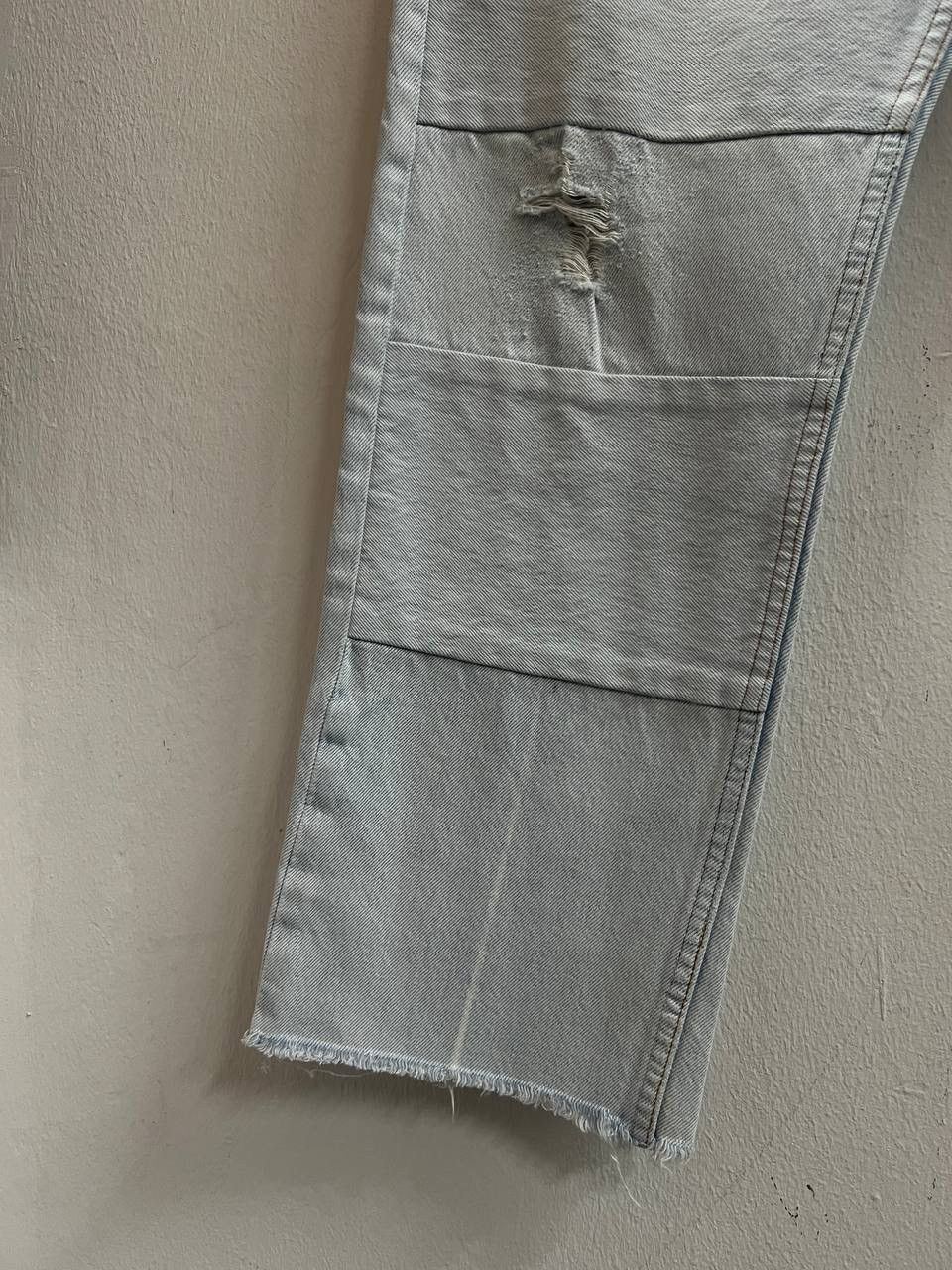 Maison Margiela AW00 Maison Martin Margiela Artisanal Reworked Patched Denim Size US 30 / EU 46 - 8 Thumbnail