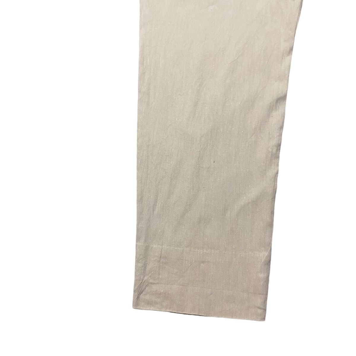 Comme des Garcons Homme AD1989 Comme Des Garcons Homme Linen Baggy Pants Size US 28 / EU 44 - 14 Thumbnail