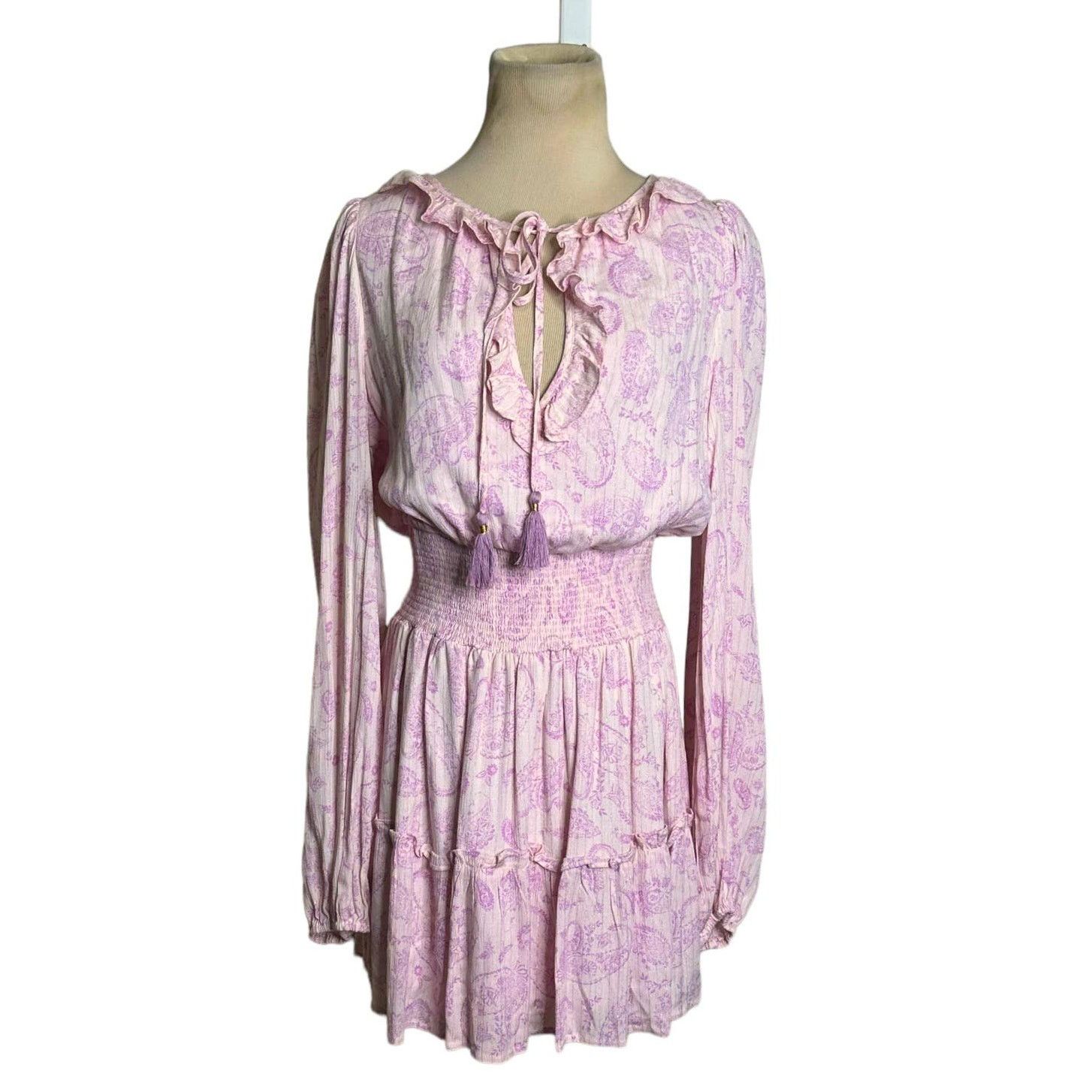 House of Harlow House oh Harlow 1960 Paisley boho chic mini dress size small Size S / US 4 / IT 40 - 1 Thumbnail
