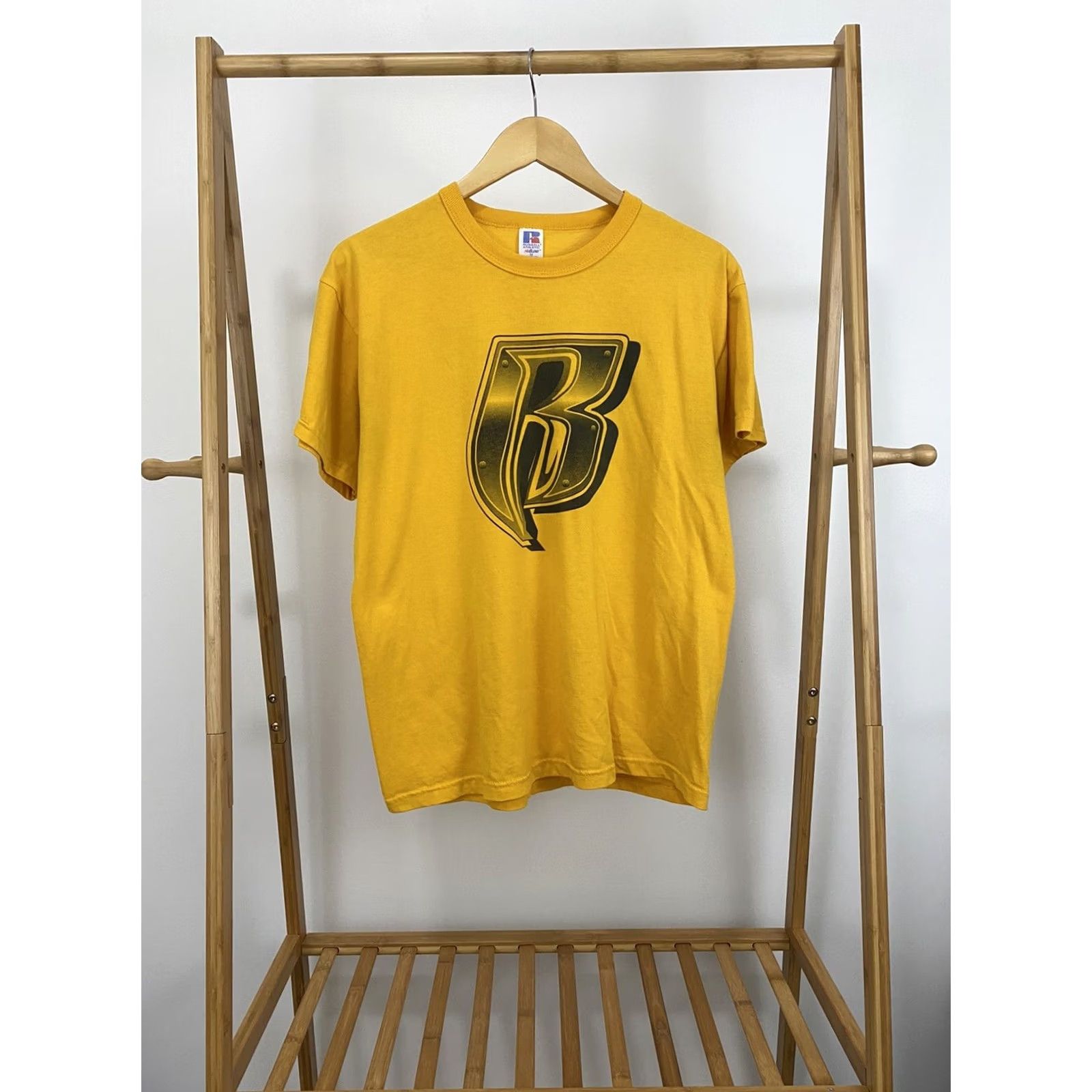 Russell Athletic VINTAGE Russell Athletic T-Shirt Short Sleeve Mens M Yellow Camel Jeans? Size US M / EU 48-50 / 2 - 2 Thumbnail
