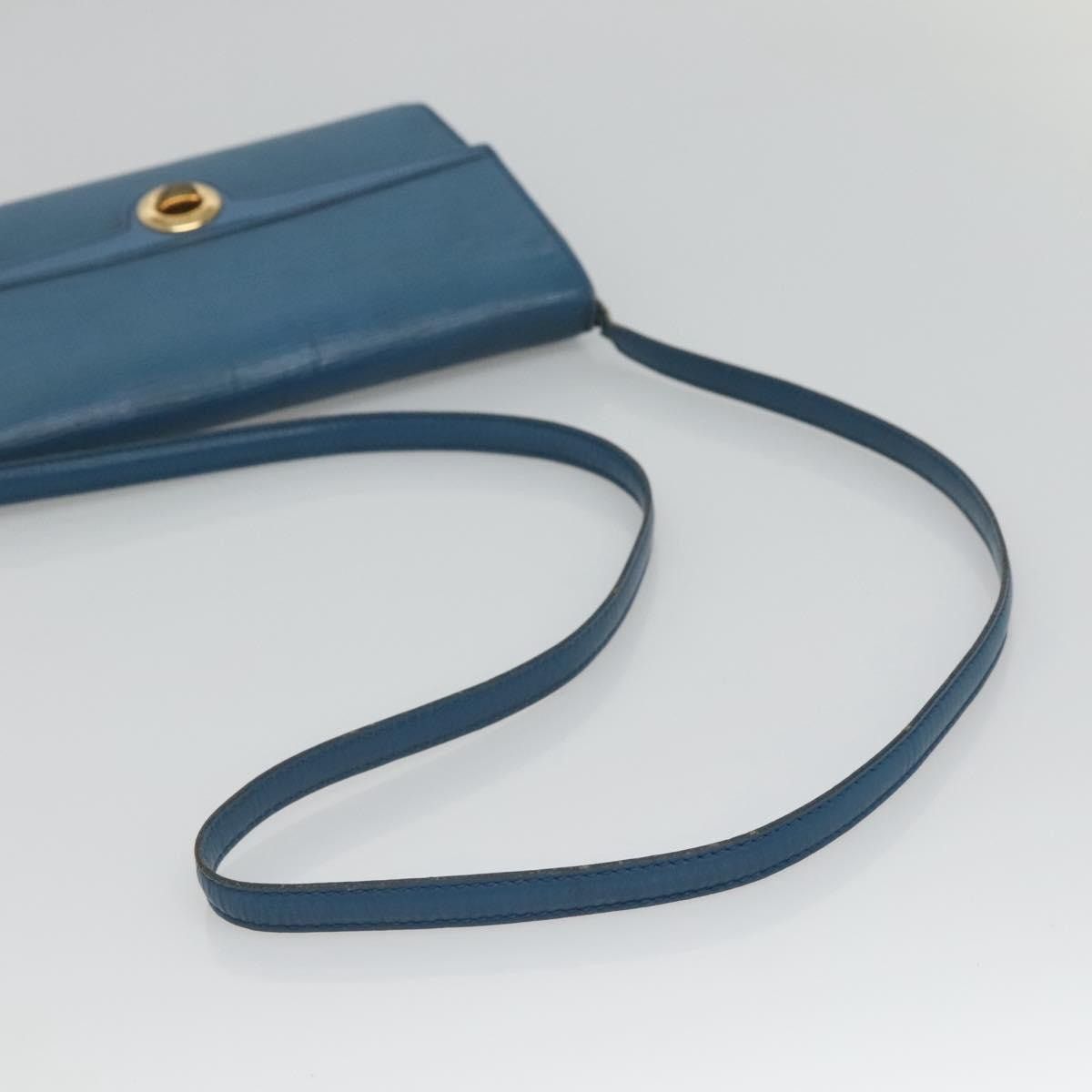 Louis Vuitton LOUIS VUITTON Epi Pochette Arche Shoulder Bag Blue M52575 Size ONE SIZE - 7 Thumbnail