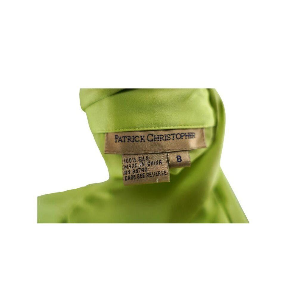 Designer Vintage Patrick Christopher Silk Button Down Size 8 Size M / US 6-8 / IT 42-44 - 6 Thumbnail