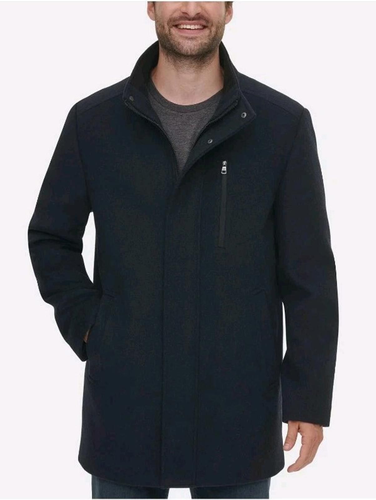 Calvin Klein Calvin Klein Mens Zip Up Wool Coat Jacket Size L Large NEW Size US L / EU 52-54 / 3 - 6 Thumbnail