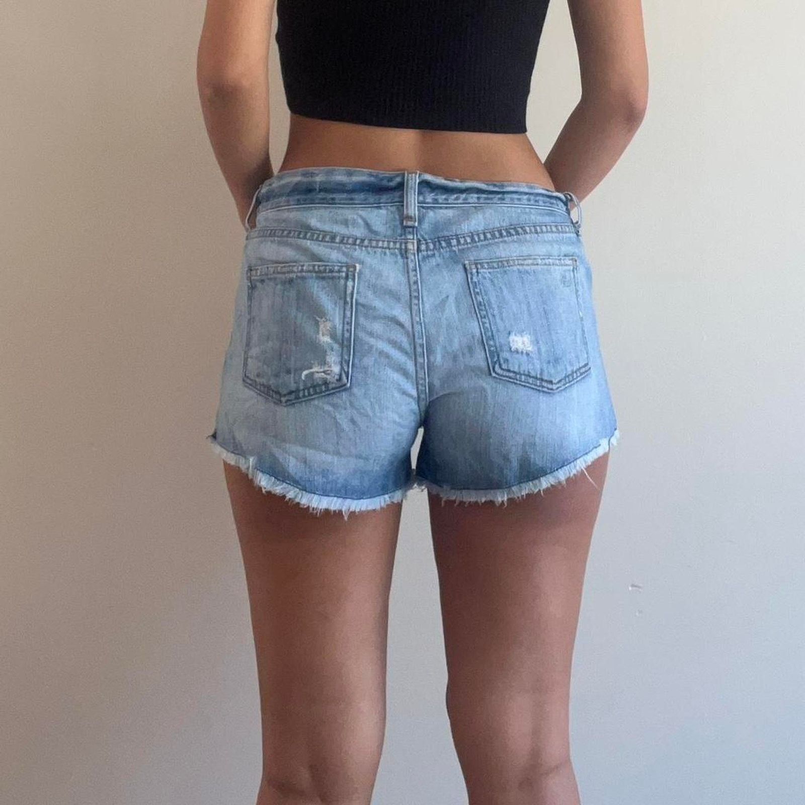 Rag & Bone Light blue denim jean short RAG&BONE 27 Size 27" / US 4 / IT 40 - 3 Thumbnail