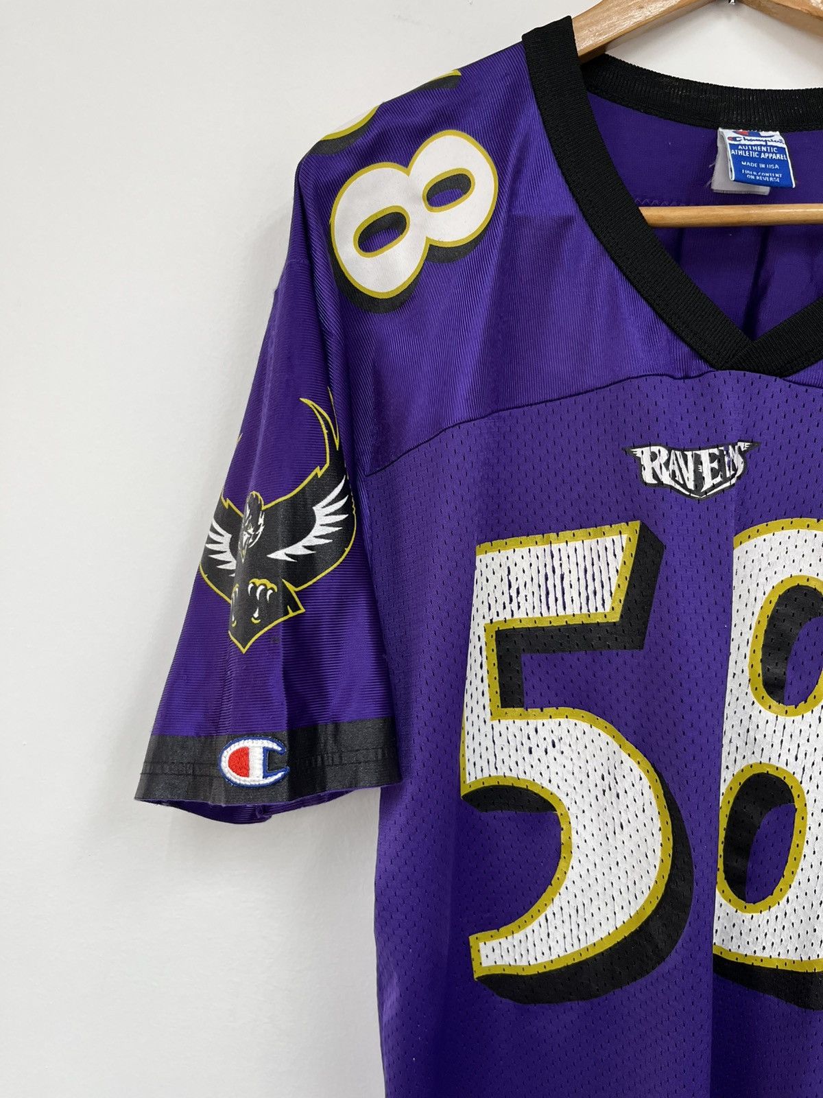 Champion Vtg Peter Boulware Baltimore Ravens Champion Jersey Size US M / EU 48-50 / 2 - 5 Thumbnail