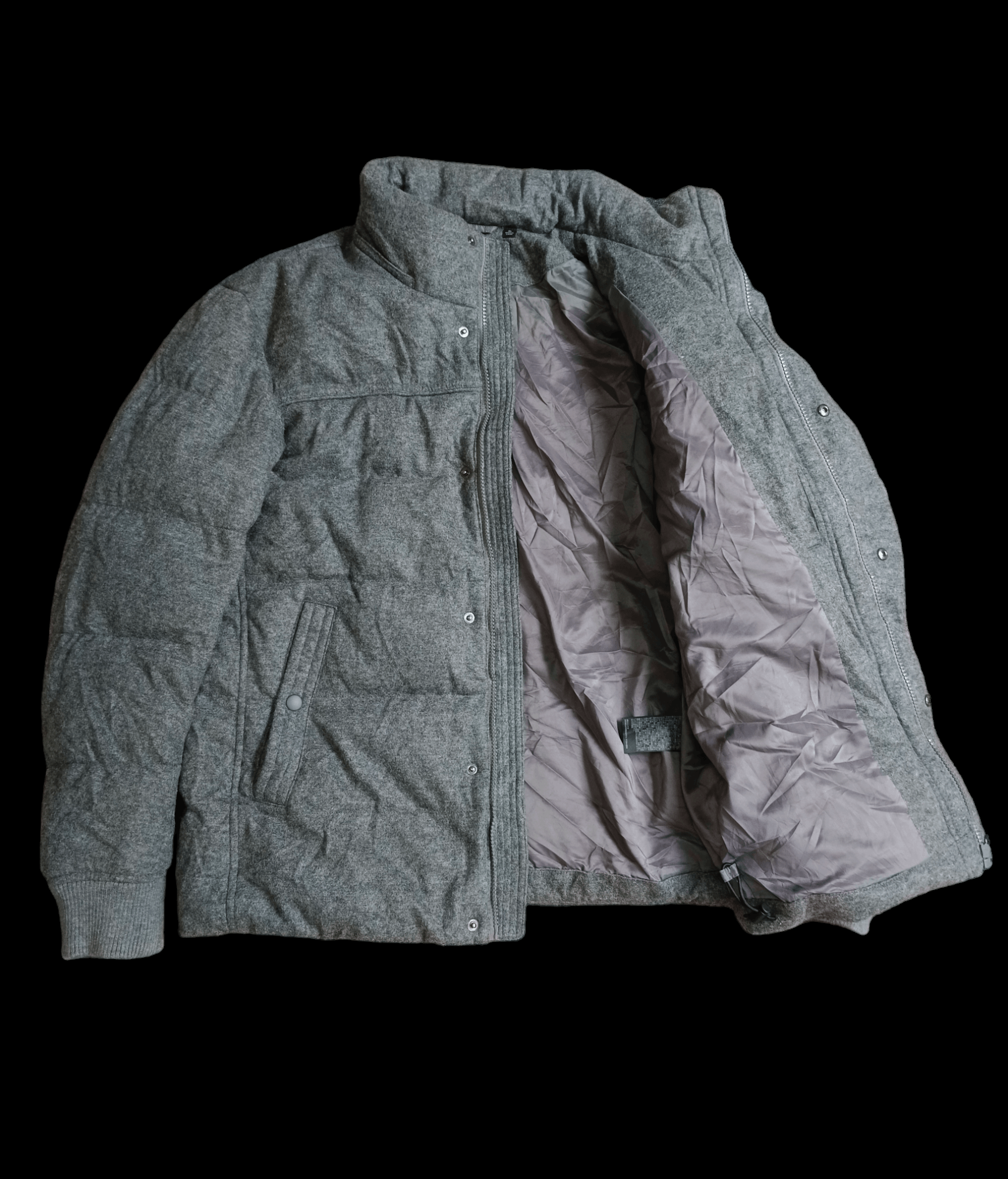 Other JAPANESE BRAND UNIQLO WOOL DOWN JACKET Size US L / EU 52-54 / 3 - 3 Thumbnail