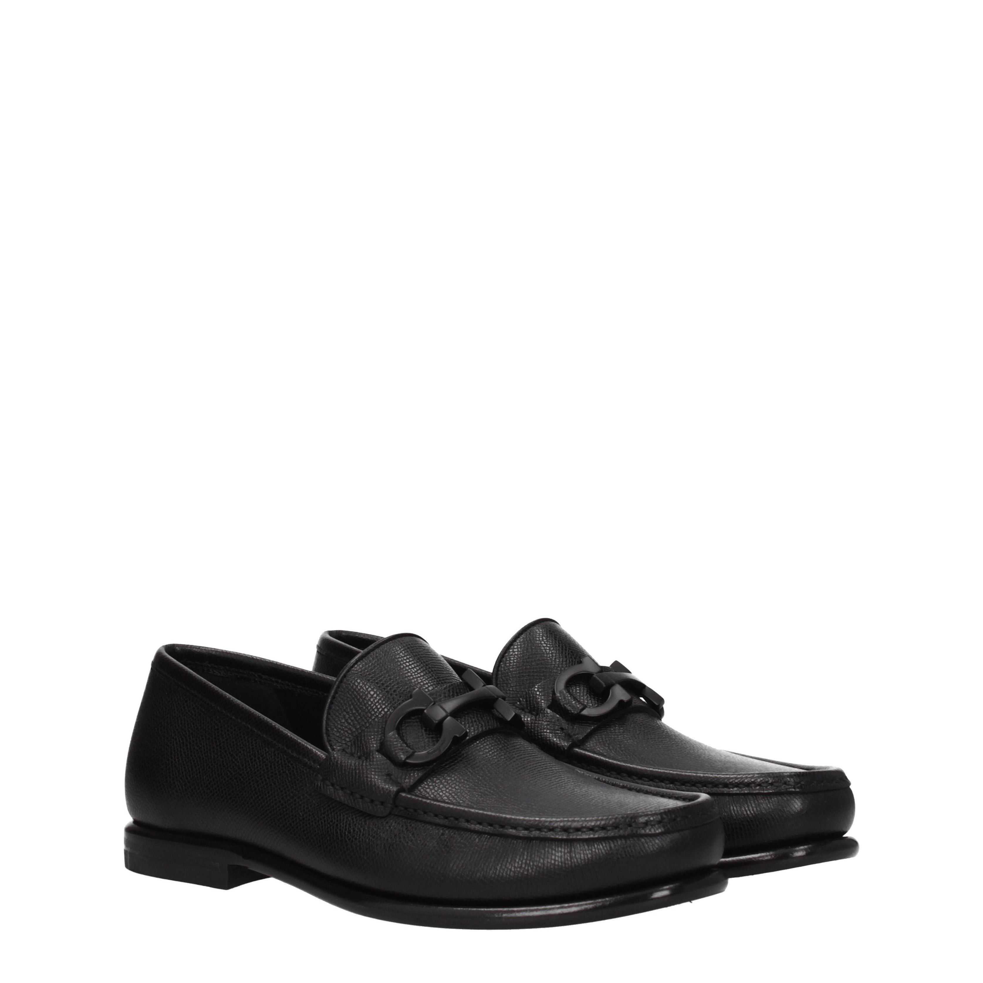 Salvatore Ferragamo Men's Loafers in Leather Size US 6.5 / EU 39-40 - 1 Thumbnail