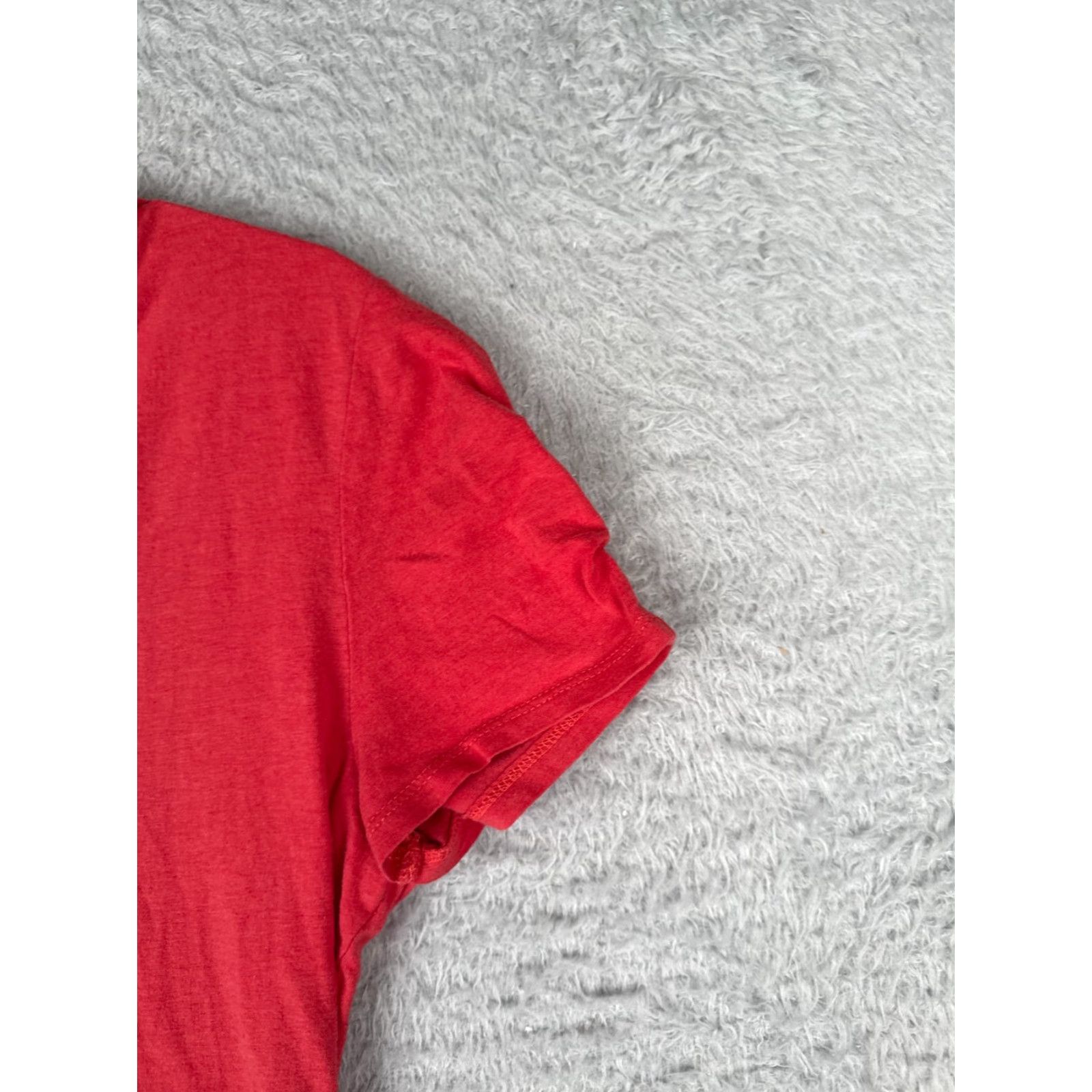Tommy Hilfiger Tommy Hilfiger Womens T-Shirt Petite PXS Pink V-Neck Cotton Blend Casual Sports Size XS / US 0-2 / IT 36-38 - 2 Thumbnail