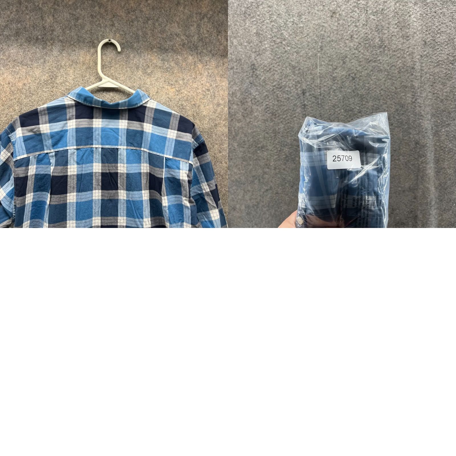 American Eagle Outfitters VINTAGE American Eagle Outfitters Shirt Plaid Button-Up Blue Large Men Size US L / EU 52-54 / 3 - 9 Thumbnail