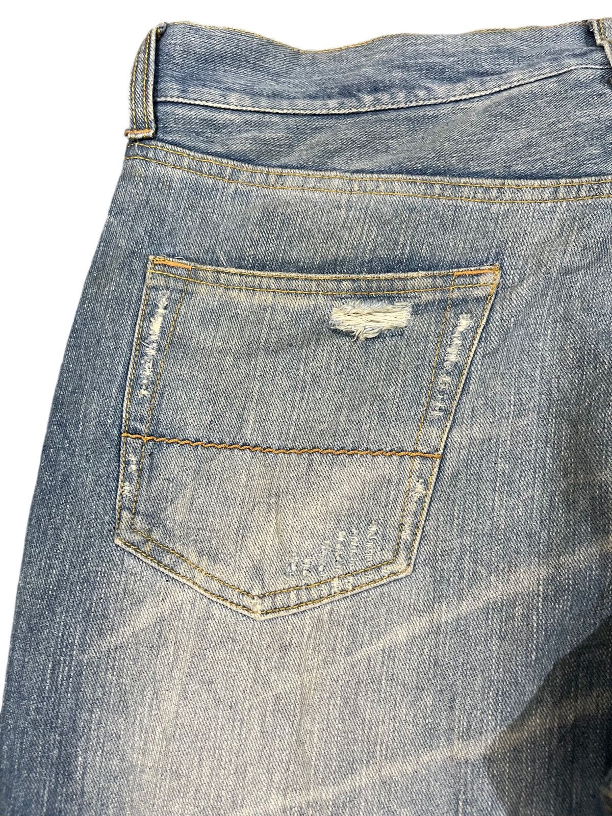 Body Glove Vintage Body Glove Clawmark Ripped Baggy Denim Size US 36 / EU 52 - 10 Thumbnail