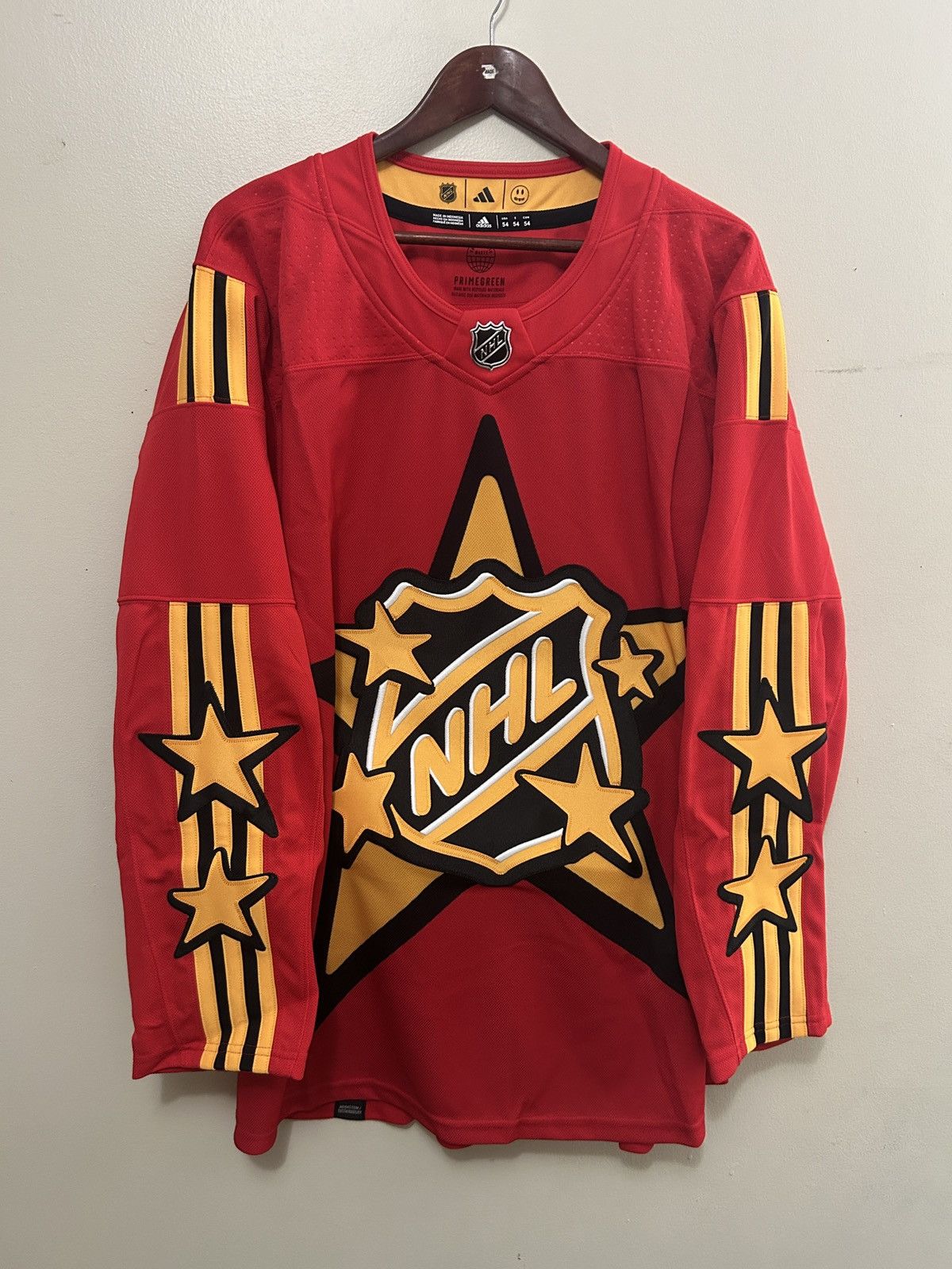 Adidas × NHL 2024 All Star Game Adidas x Drew House Red NHL Jersey Size US XL / EU 56 / 4 - 1 Thumbnail