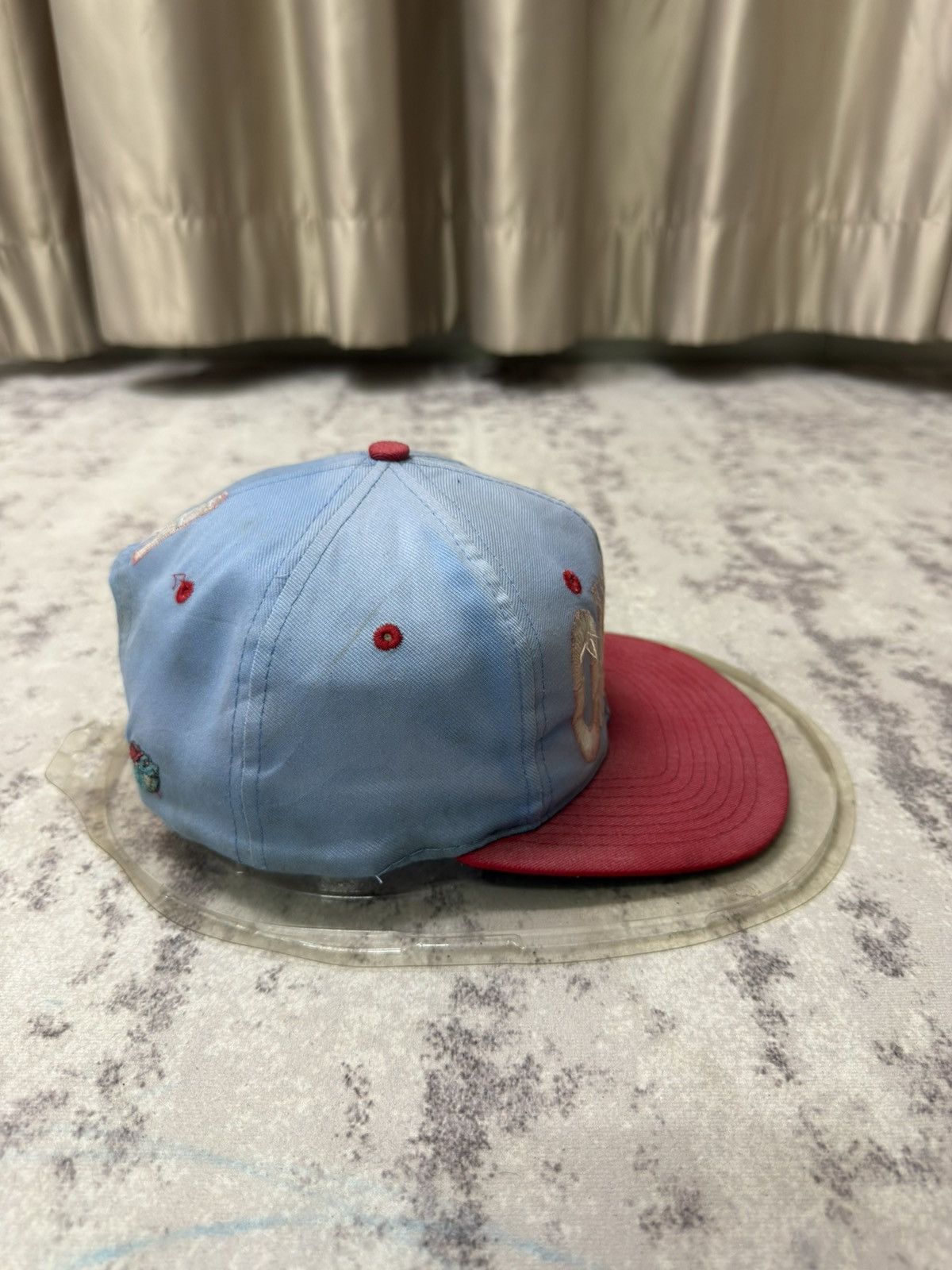 MLB Sun faded🔥🔥Vintage Houston Oilers Snapback Cap Size ONE SIZE - 3 Thumbnail