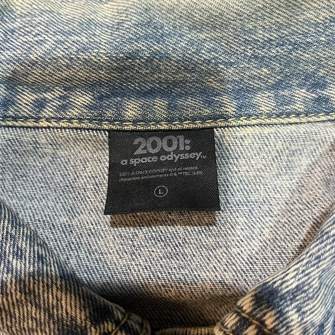 Japanese Brand 2001: a Space odyssey Denim Jacket Size US L / EU 52-54 / 3 - 9 Thumbnail