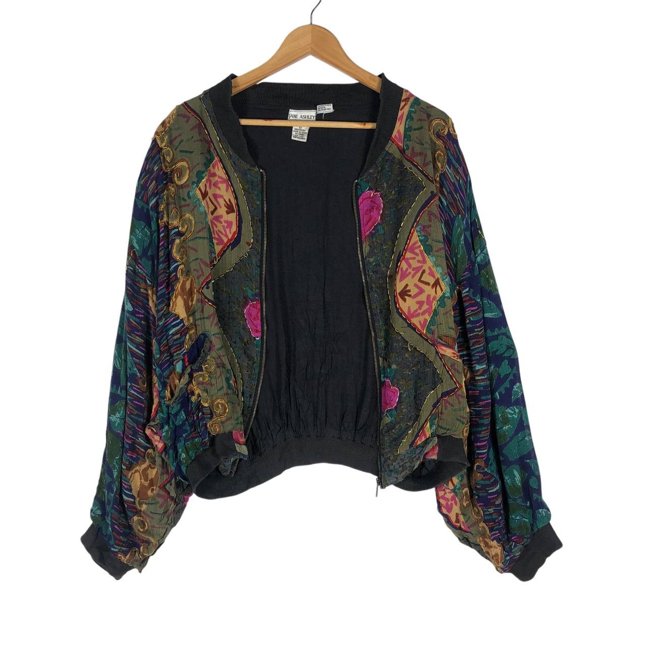 Japanese Brand × Vintage Vintage Jane Ashley Women Zipper Jacket Size L / US 10 / IT 46 - 5 Thumbnail