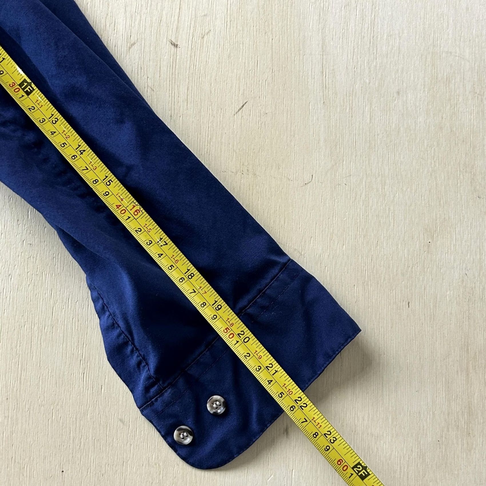 Arrow VINTAGE Brigade Arrow Sportswear Shirt Mens Medium Blue Long Sleeve Button Up Size US M / EU 48-50 / 2 - 7 Thumbnail