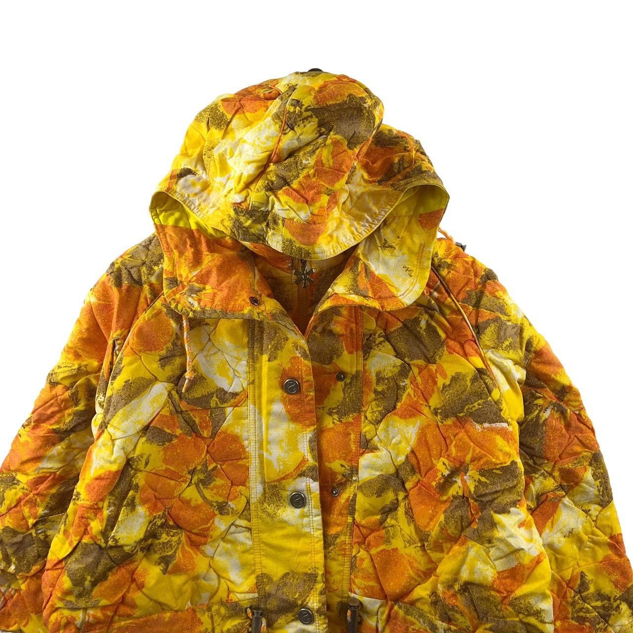 Ellesse Vintage ELLESSE ITALY Hibiscus Sunflower Floral AOP Jacket Size L / US 10 / IT 46 - 3 Thumbnail