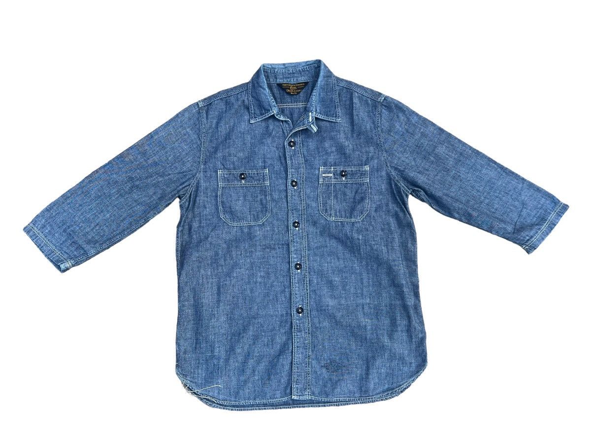 Engineered Garments × Needles Cootie Japan 3q Sleeve Chambray Work 