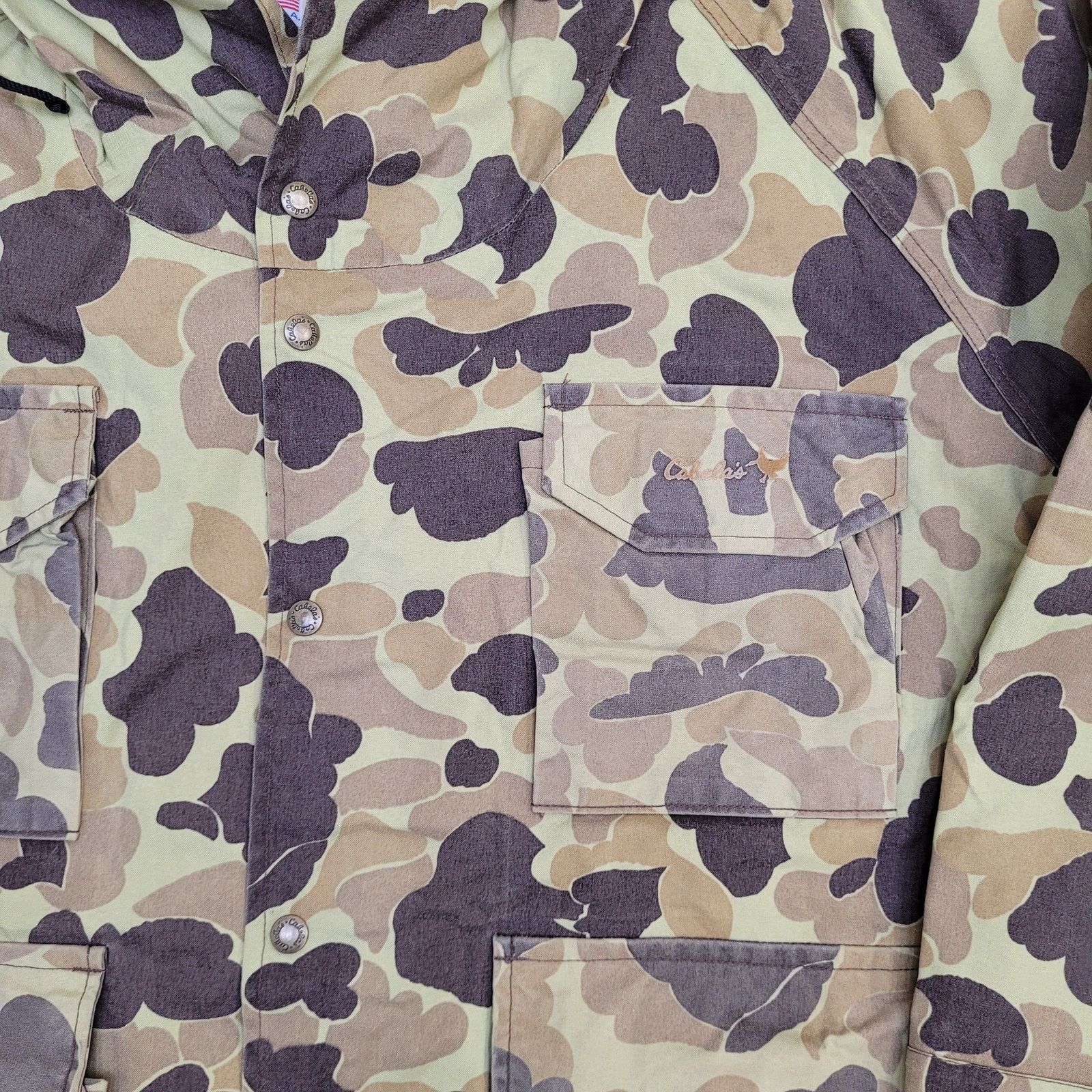 Vintage Vintage 90s Cabelas Hunting Jacket Large 26x30 Lined Hunting Size US L / EU 52-54 / 3 - 10 Thumbnail