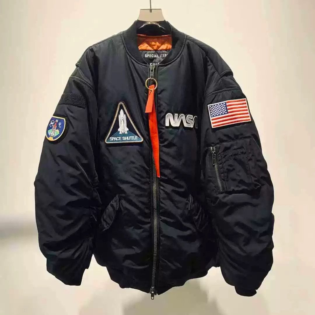 Balenciaga NASA Logo Pilot Jacket