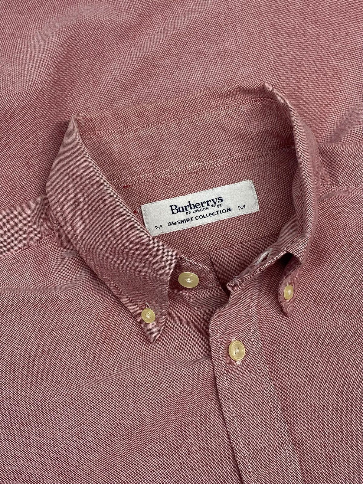 Burberry Vintage Burberry’s Shirt Collection Button Logo Embroidered Size US M / EU 48-50 / 2 - 15 Thumbnail