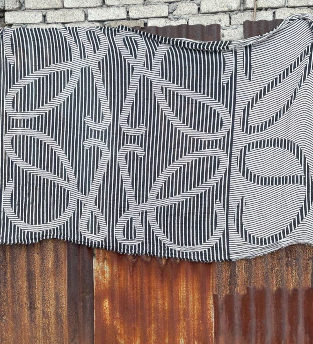Loewe Loewe Black and White Scarft Size ONE SIZE - 2 Thumbnail
