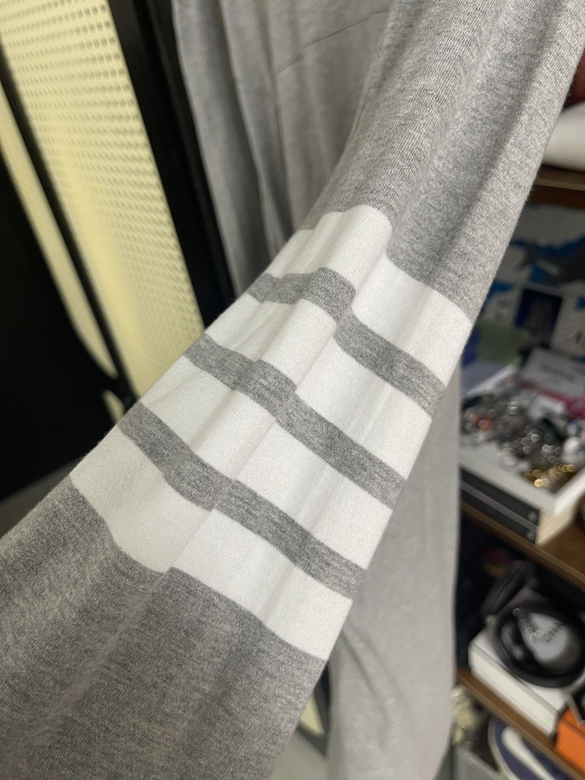 Thom Browne Thom Browne Long Sleeves T-shirt Size US XL / EU 56 / 4 - 3 Thumbnail
