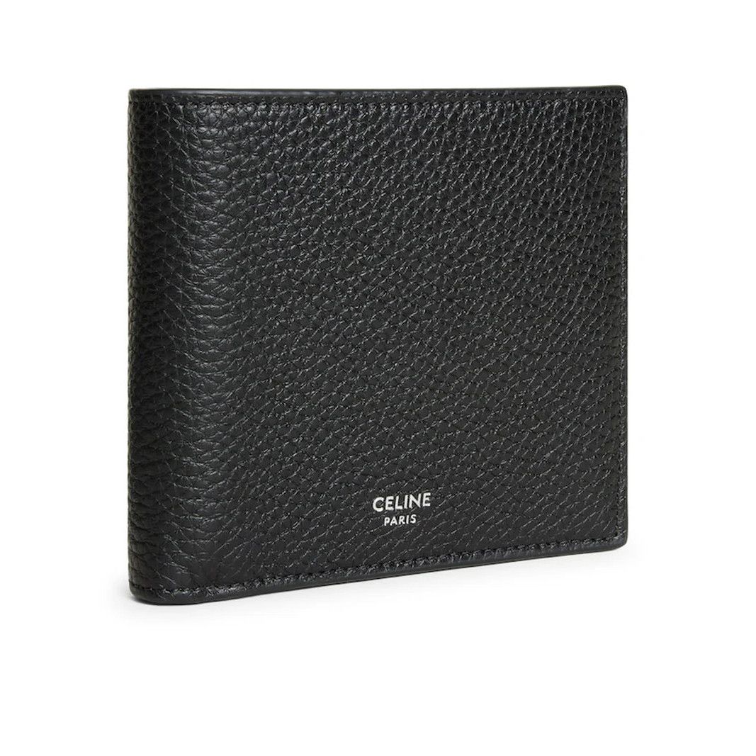 Celine CELINE $590 Black Grained Leather Wallet New & Authentic Size ONE SIZE - 2 Thumbnail