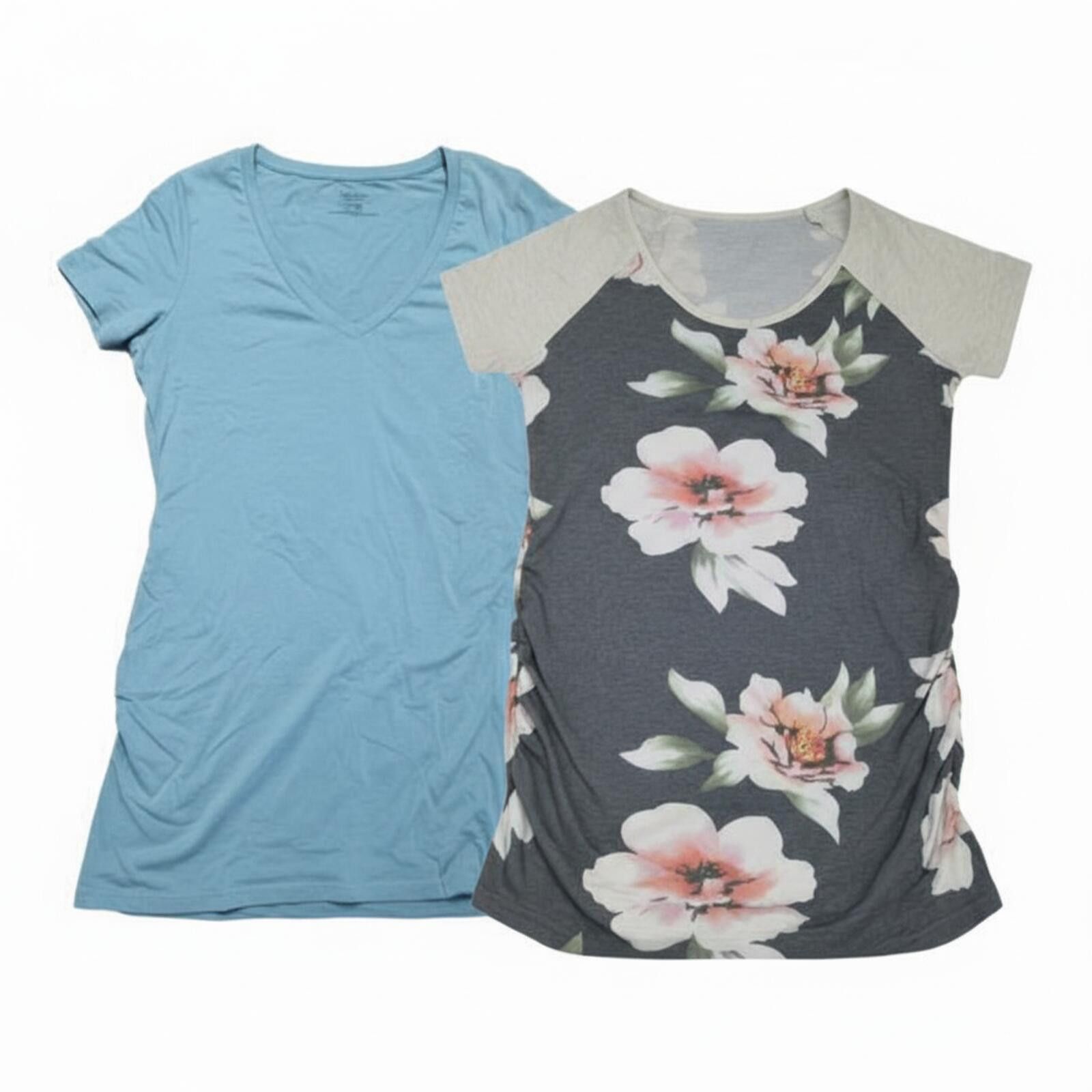 Other 2 Maternity Short Sleeve Shirts Tops Motherhood Floral Small Size S / US 4 / IT 40 - 2 Thumbnail