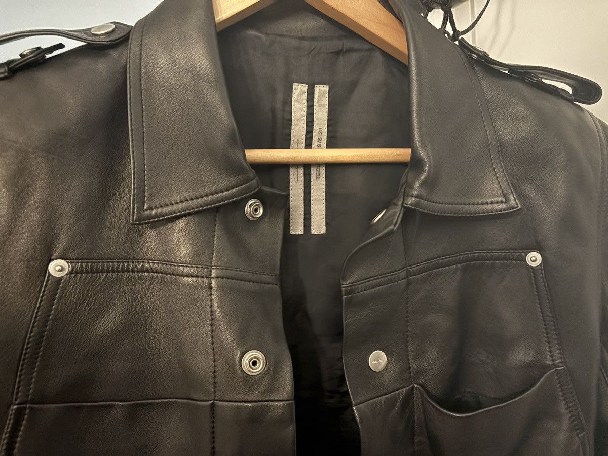 ジャケット・アウター rickowens TECUATL leather jacket E27EFDB4-AABC-41CB-8E3D-