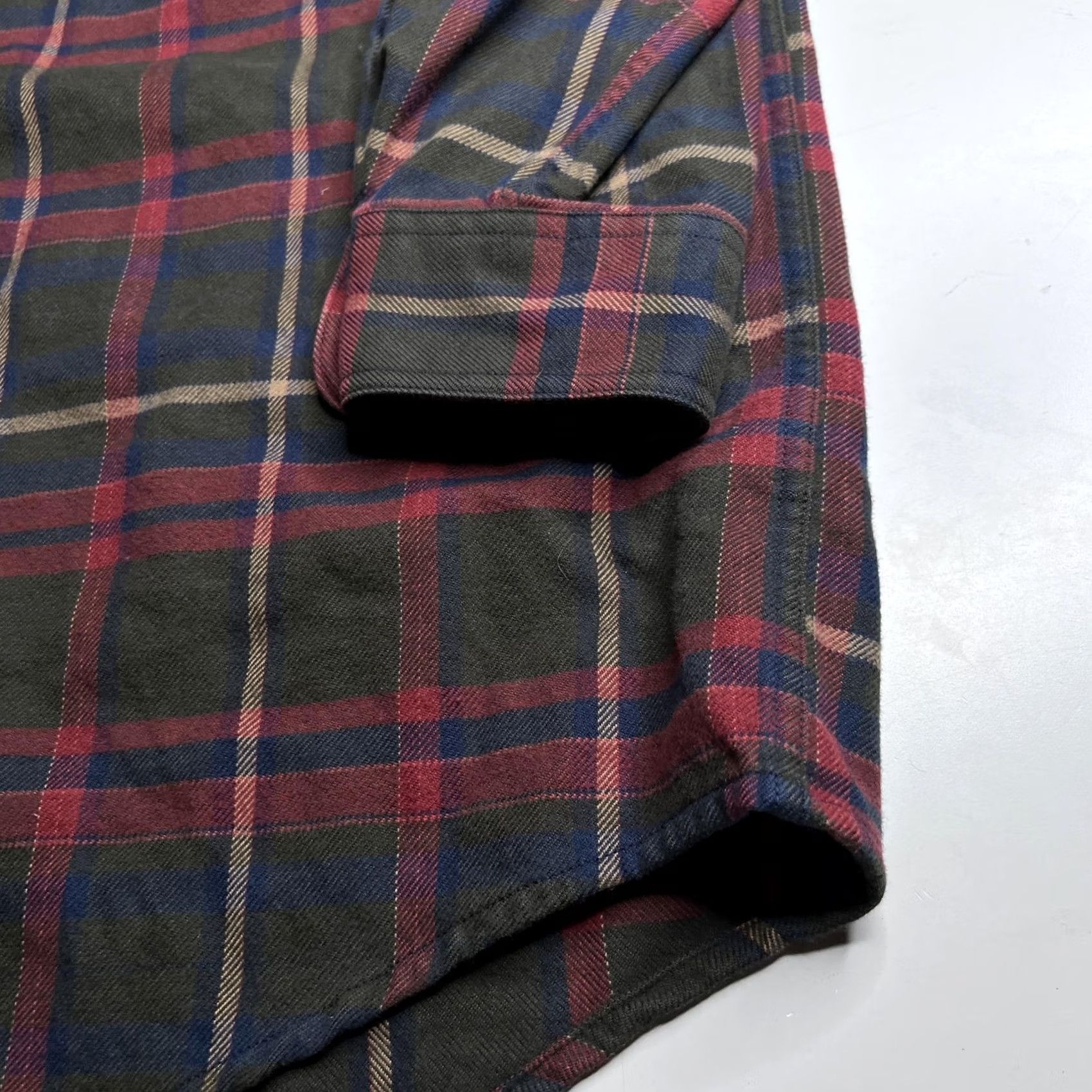 Orvis Orvis Shirt Mens 2XL Green Plaid Flannel Long Sleeve Button Up Casual Workwear Size US XXL / EU 58 / 5 - 2 Thumbnail