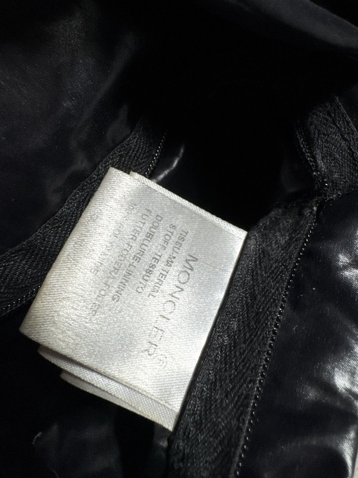 Moncler Moncler Maya Luxury Black Down Puffer Jacket Size 7 Vintage Size US XXL / EU 58 / 5 - 15 Thumbnail