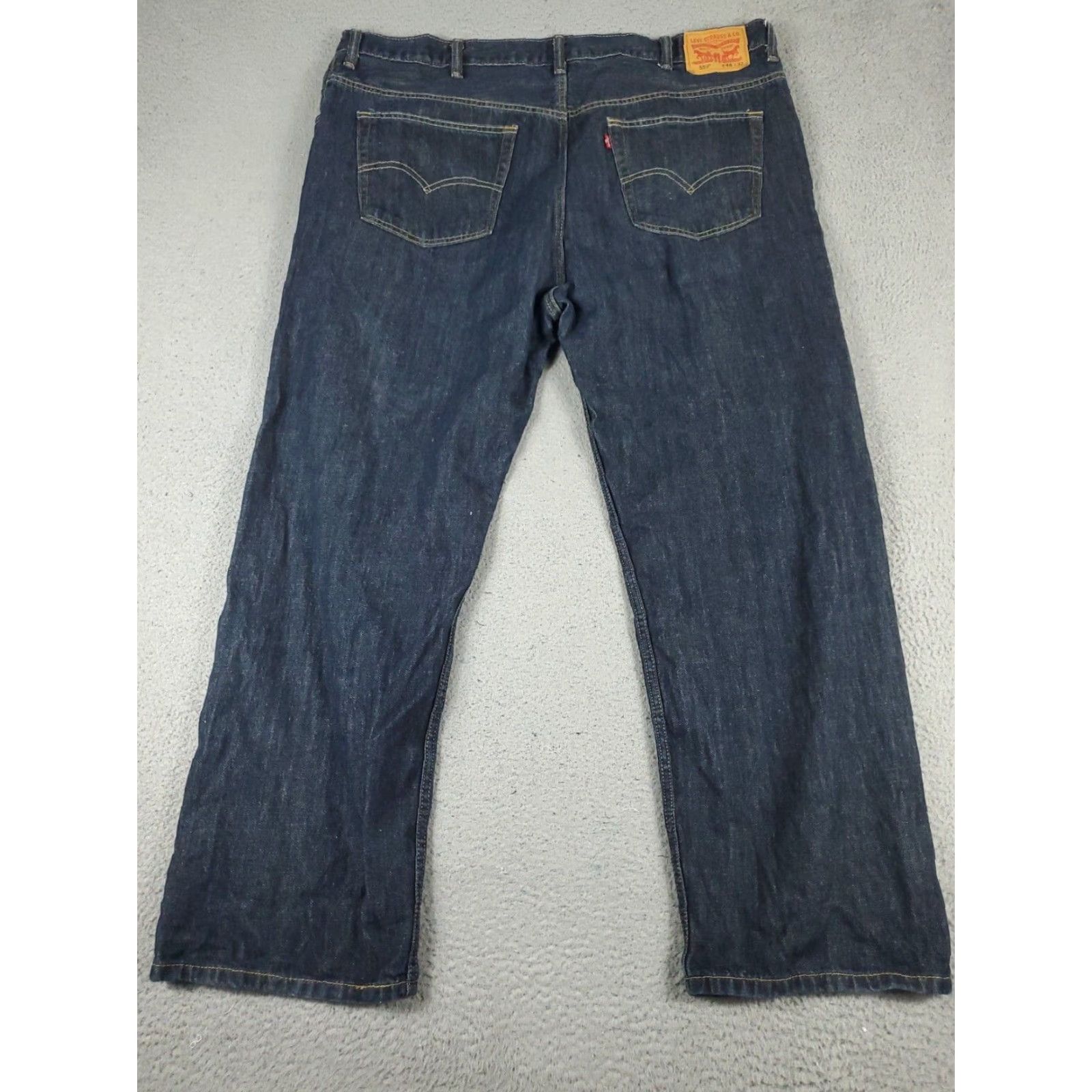 Levi's Levis Mens Relaxed Straight Leg Blue Jeans 46x30 Extra Large XL Size US 30 / EU 46 - 6 Thumbnail