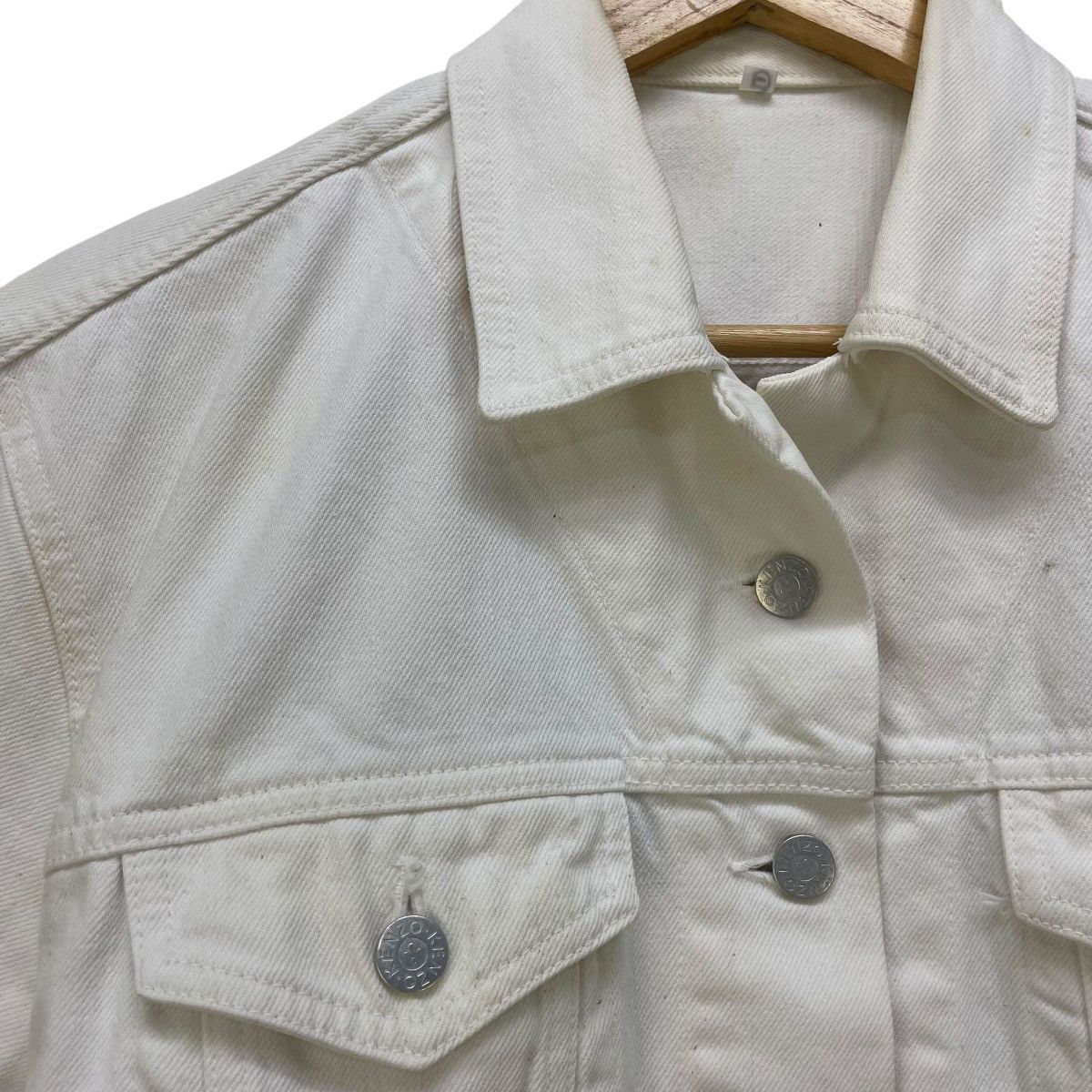Kenzo 🔥Vintage Kenzo Jeans Trucker Denim Jacket Size US M / EU 48-50 / 2 - 3 Thumbnail