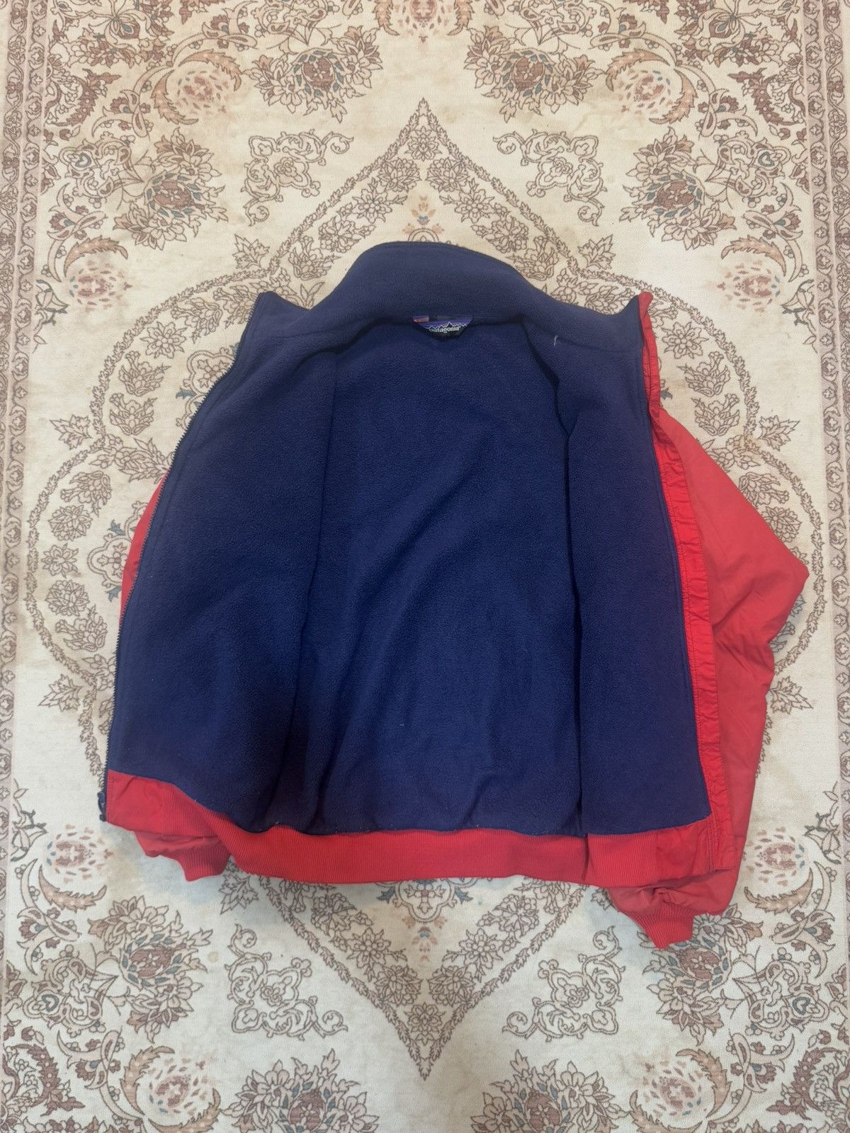 Patagonia × Vintage Vintage Patagonia Made in USA Red Bomber Jacket Size US M / EU 48-50 / 2 - 8 Thumbnail