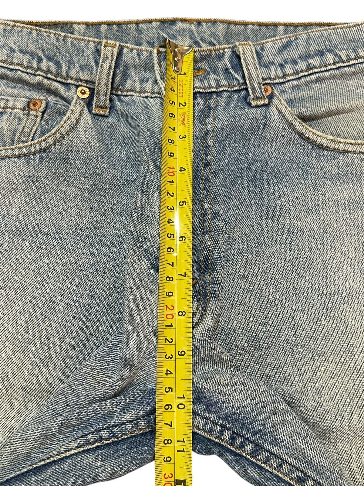 Levi's Vintage 90s Levis 515 Blue Faded Wash Distress Style Jeans Size US 29 - 16 Thumbnail