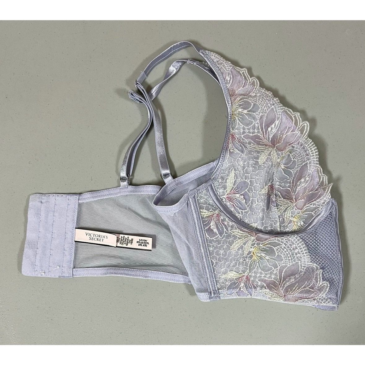 Victoria's Secret Lilac Lavender Floral Sheer Corset Bra Lingerie Size S 💜✨ Size S / US 4 / IT 40 - 6 Thumbnail
