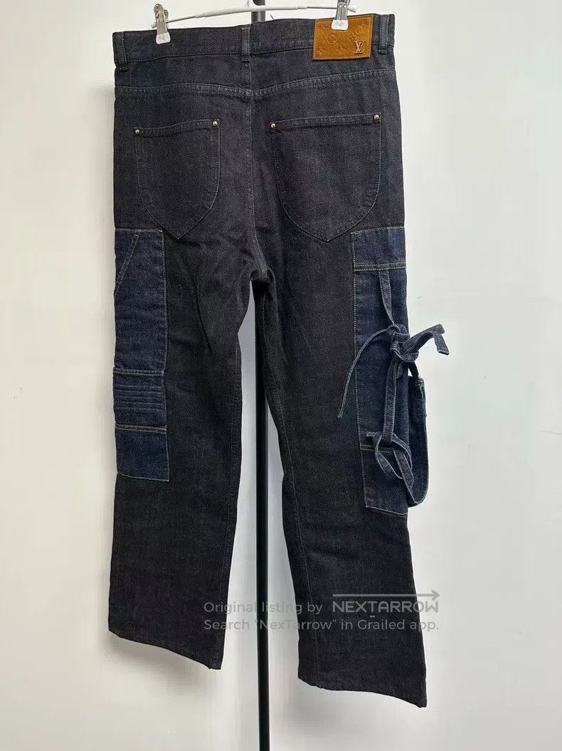 Louis Vuitton Louis Vuitton Bow made old ripped jeans Size US 30 / EU 46 - 2 Thumbnail