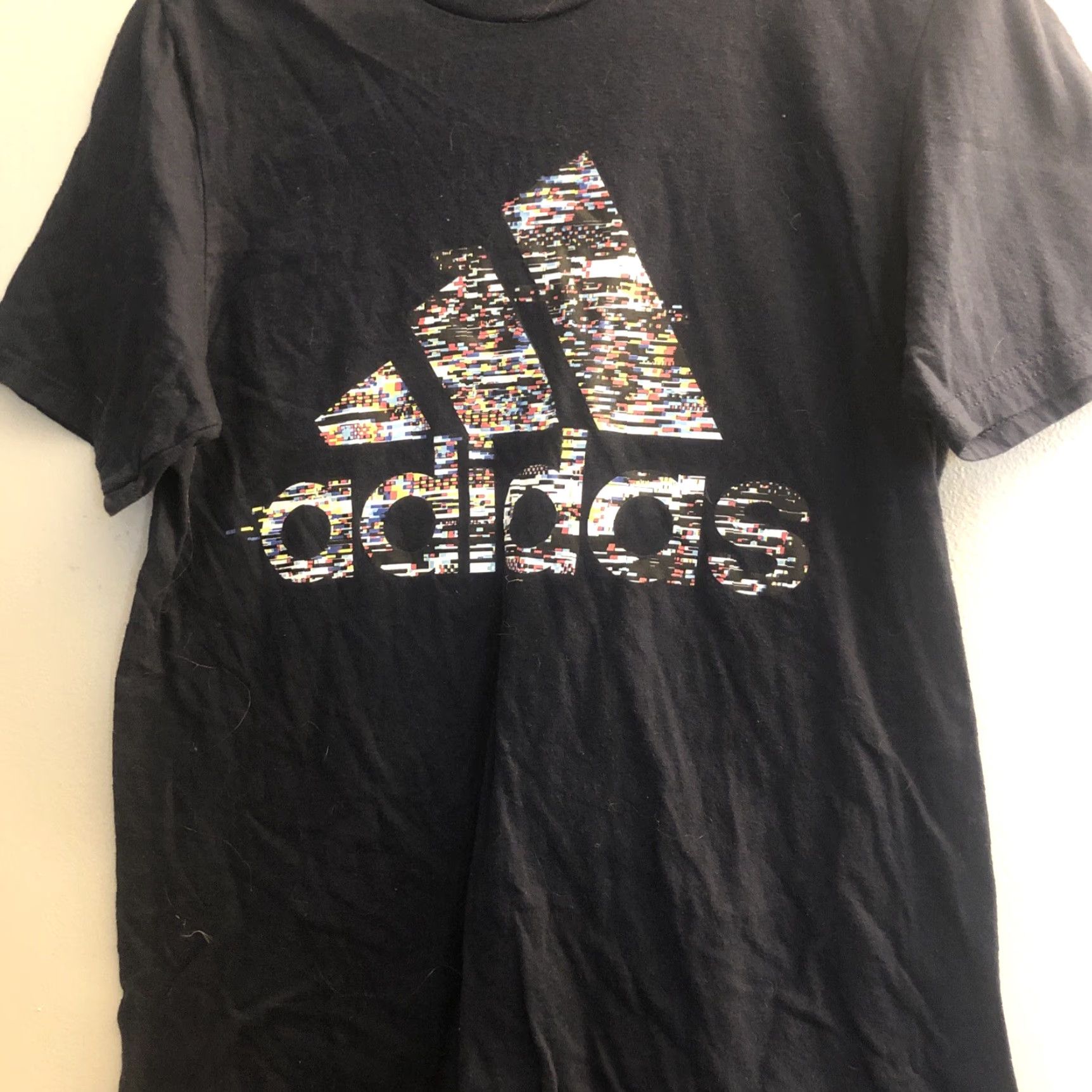 Adidas Adidas Amplifier T Shirt Men’s S Small Colorful Logo Navy Blue Short Sleeve Size US S / EU 44-46 / 1 - 2 Thumbnail