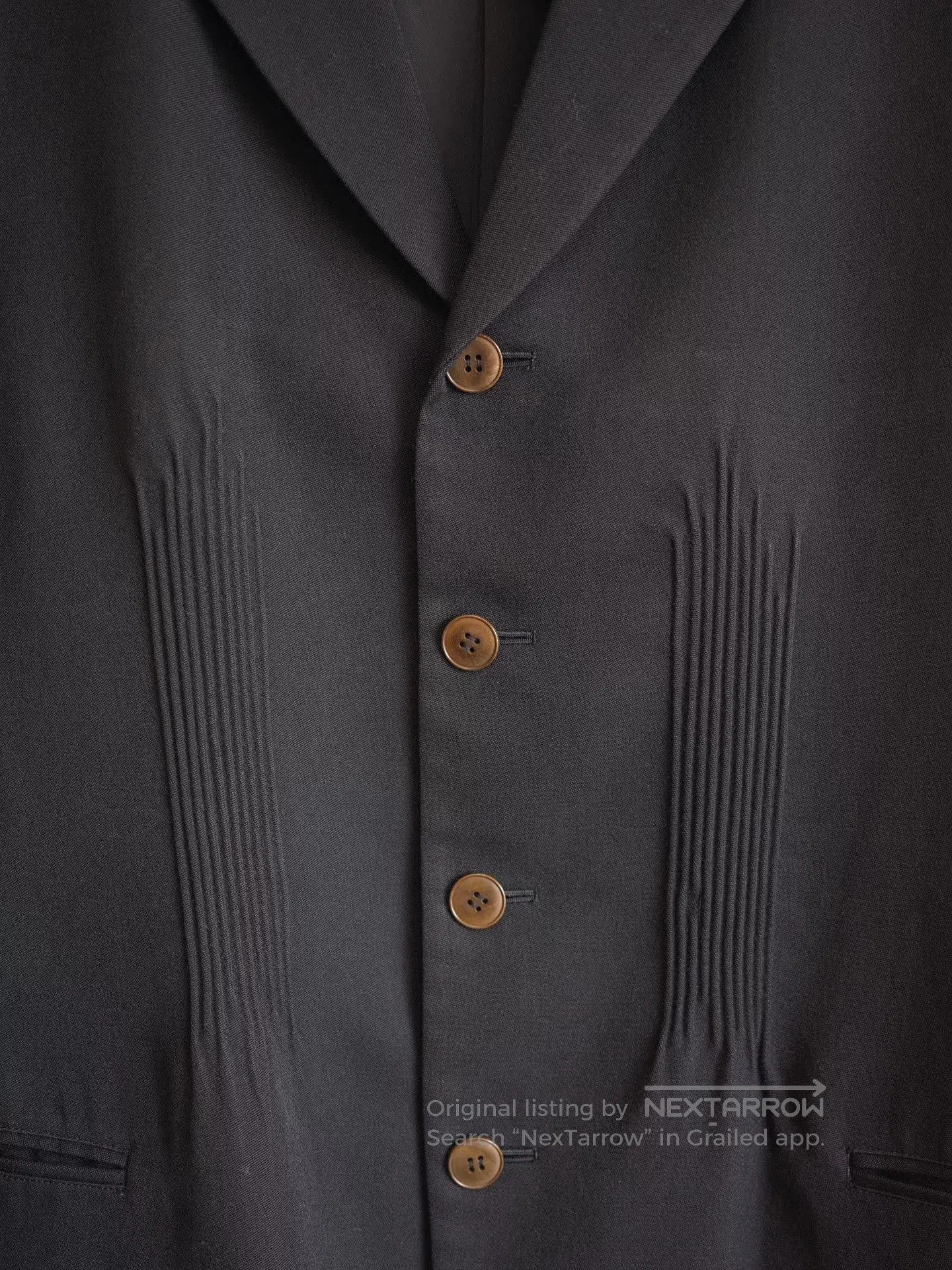 Yohji Yamamoto Yohji Yamamoto Ribbed Jacket M. Size US M / EU 48-50 / 2 - 5 Thumbnail